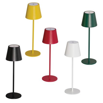 LED Prigušiva punjiva stona lampa INITA LED/1,2W/1800 mAh IP54 crveno