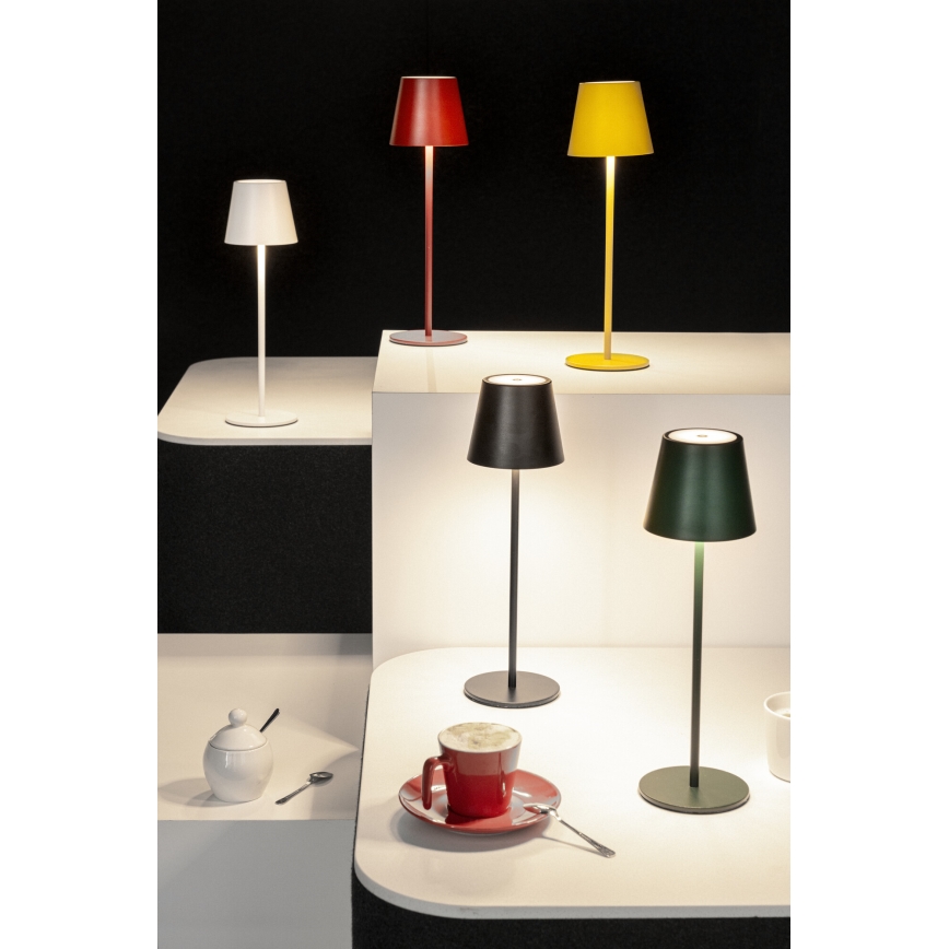 LED Prigušiva punjiva stona lampa INITA LED/1,2W/1800 mAh IP54 bela