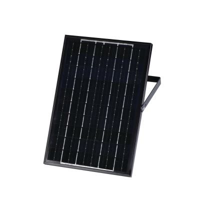 LED Prigušivi reflektor sa solarnim panelom i senzorom za dan/noć LED/10W/10000 mAh 3,2V IP65 + Daljinski upravljač