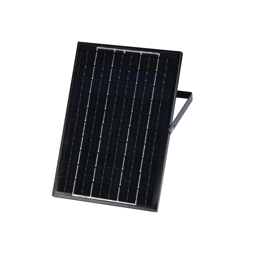 LED Prigušivi reflektor sa solarnim panelom i senzorom za dan/noć LED/10W/10000 mAh 3,2V IP65 + Daljinski upravljač