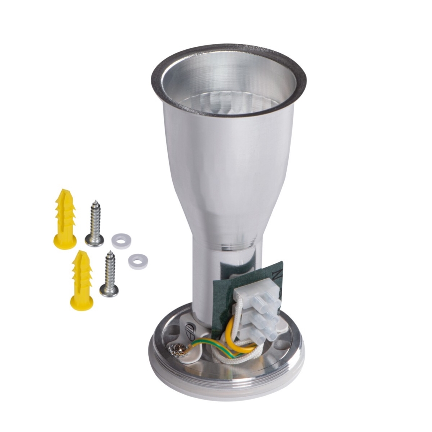 Kupatilska spot svetiljka AQILO 1xE14/10W/230V IP65 crna