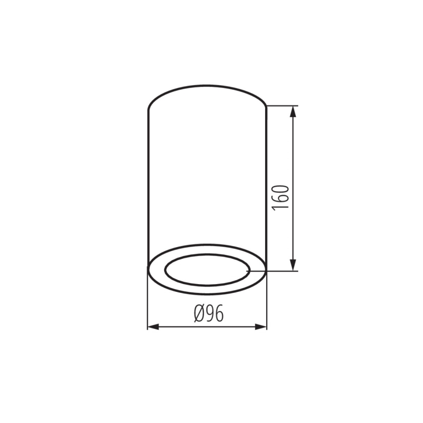 Reflektorska lampa za kupatilo AQILO 1xE27/20W/230V IP65 antracit