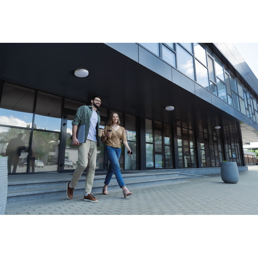 LED Radna plafonjera IPER LED/26W/230V IK10 IP65 okrugli bela