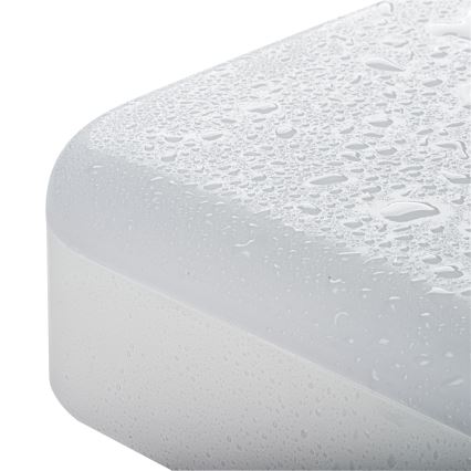 LED Radna plafonjera IPER LED/26W/230V IK10 IP65 uglast bela