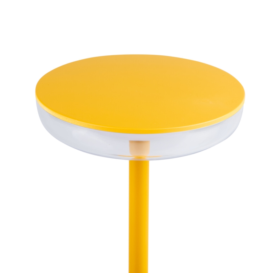 Kanlux 37314 - LED Prigušiva punjiva lampa FLUXY LED/1,7W/1800 mAh IP44 žuta