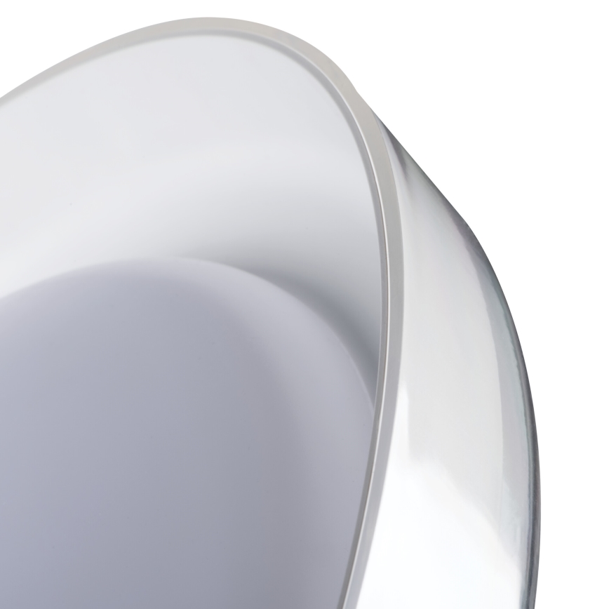 LED Plafonjera NIFU LED/17,8W/230V pr. 43 cm bela