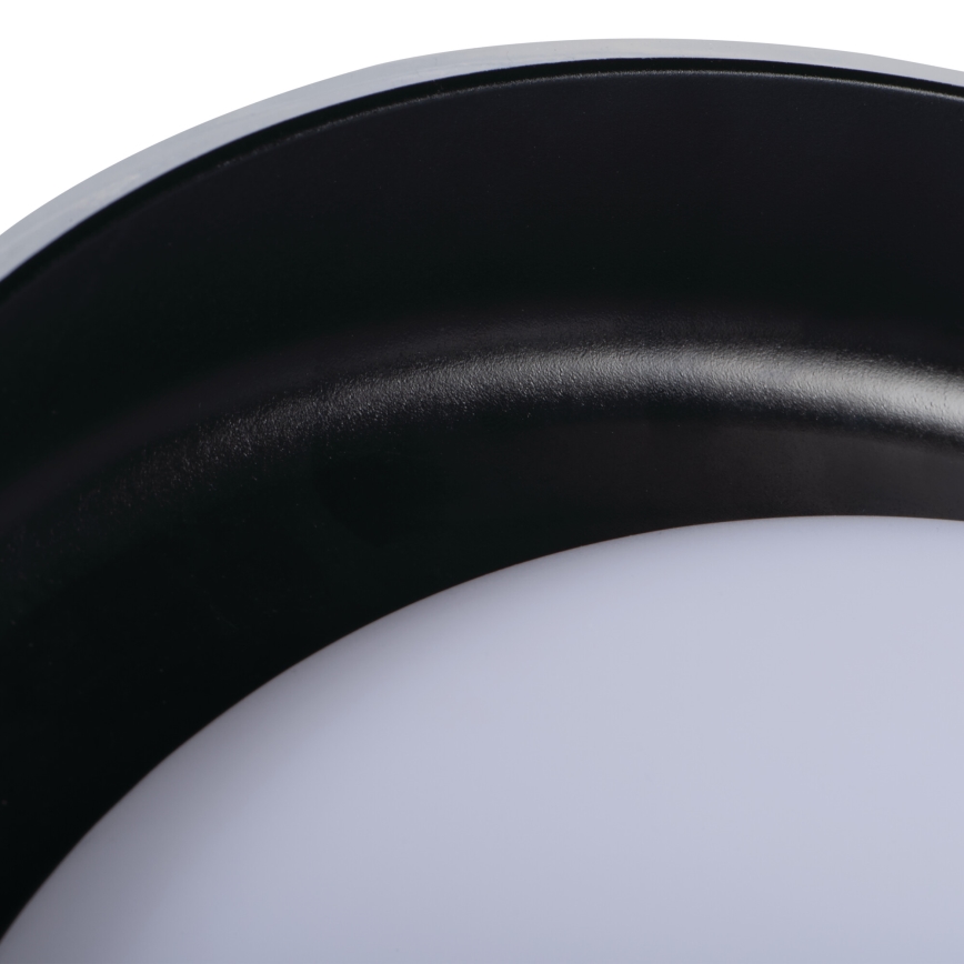 LED Plafonjera NIFU LED/17,8W/230V pr. 43 cm bela/crno