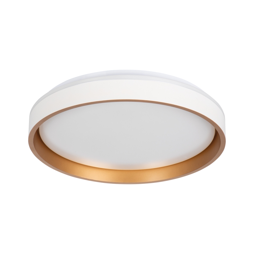 LED Plafonjera SOLN LED/17,5W/230V pr. 38 cm bela/zlatna