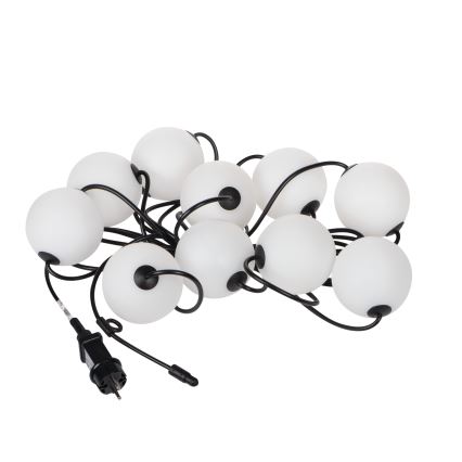LED Spoljašnji dekorativni lanac GERLANDA STONO 10xLED/10W/230V 6m IP67