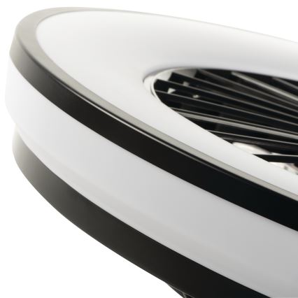 LED Prigušiva plafonjera sa ventilatorom PLAVE 48W/230V 3000/4000/6500K + Daljinski upravljač