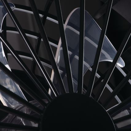 LED prigušiva stropna svetiljka sa ventilatorom PLAVE LED/48W/230V 3000/4000/6500K + daljinski upravljač