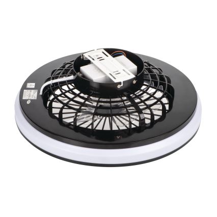 LED RGBW Prigušiva plafonjera sa ventilatorom PLAVE LED/48W/230V 3000/4000/6500K + Daljinski upravljač