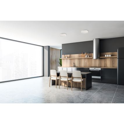 LED Spoljašnja plafonjera BENO ECO LED/12W/230V 3000/4000/6500K pr. 20 cm IP65 bela