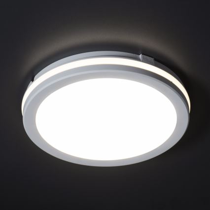 LED Spoljašnja plafonjera BENO ECO LED/12W/230V 3000/4000/6500K pr. 20 cm IP65 bela