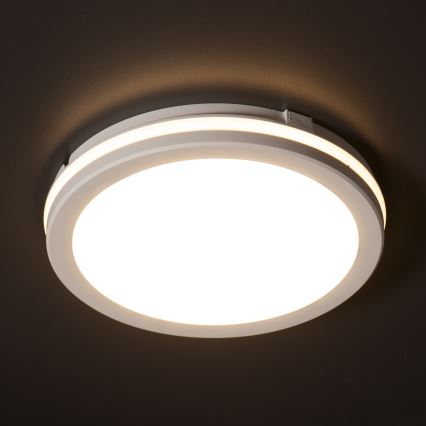 LED Spoljašnja plafonjera BENO ECO LED/12W/230V 3000/4000/6500K pr. 20 cm IP65 bela