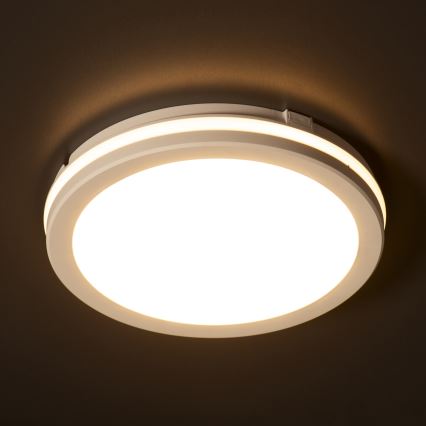 LED Spoljašnja plafonjera BENO ECO LED/12W/230V 3000/4000/6500K pr. 20 cm IP65 bela