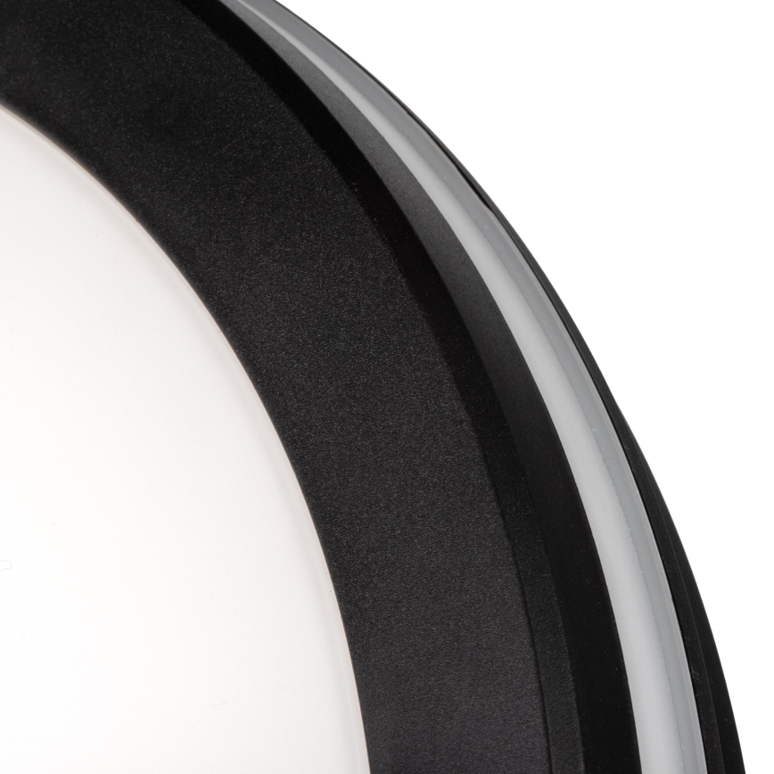 LED Spoljašnja plafonjera BENO ECO LED/12W/230V 3000/4000/6500K pr. 20 cm IP65 crno