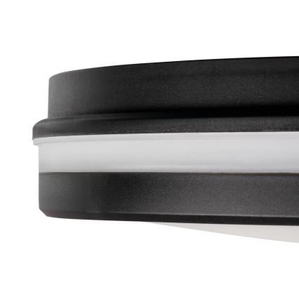 LED Spoljašnja plafonjera BENO ECO LED/12W/230V 3000/4000/6500K pr. 20 cm IP65 crno