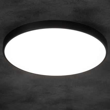 LED Prigušiva plafonjera PLAFON LED/20W/230V 3000-6500K Wi-Fi crno