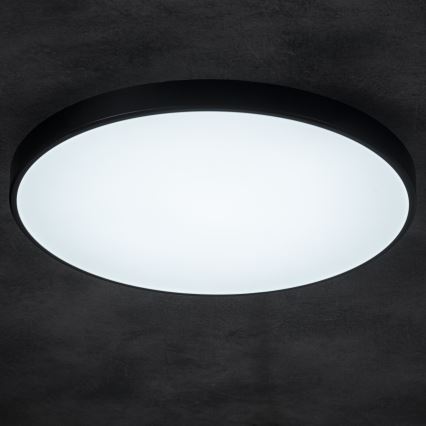 LED Prigušiva plafonjera PLAFON LED/20W/230V 3000-6500K Wi-Fi crno