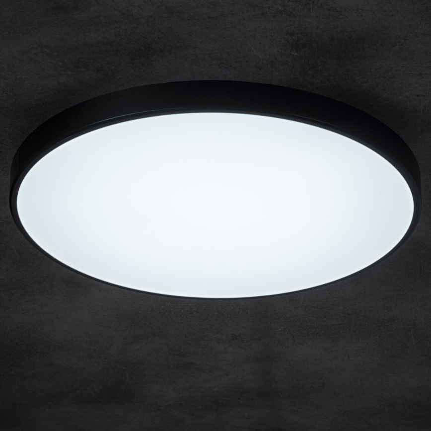 LED Prigušiva plafonjera PLAFON LED/20W/230V 3000-6500K Wi-Fi crno