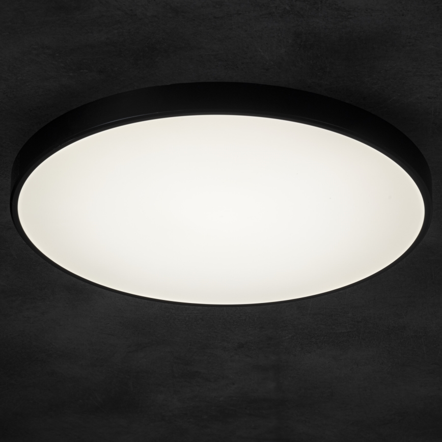 LED Prigušiva plafonjera PLAFON LED/20W/230V 3000-6500K Wi-Fi crno