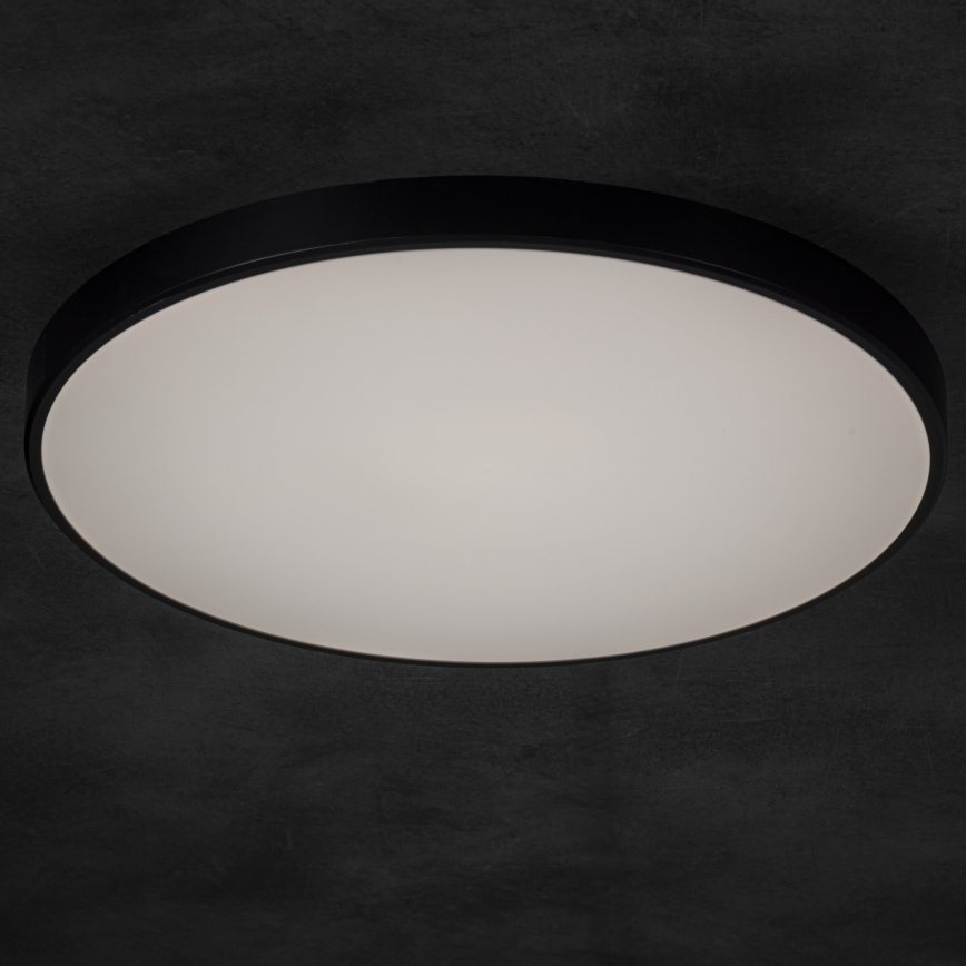 LED Prigušiva plafonjera PLAFON LED/20W/230V 3000-6500K Wi-Fi crno