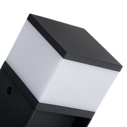 Spoljašnja lampa sa 2 utičnice DASTEN 1xG9/11W/230V 80 cm IP44 crno