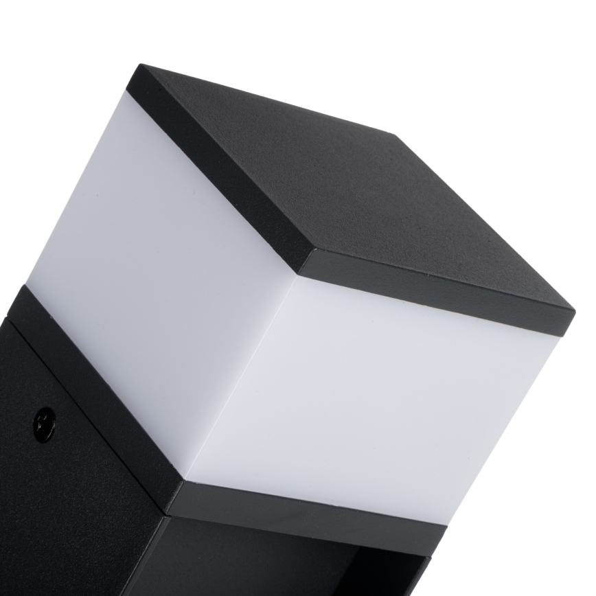 Spoljašnja lampa sa 2 utičnice DASTEN 1xG9/11W/230V 80 cm IP44 crno