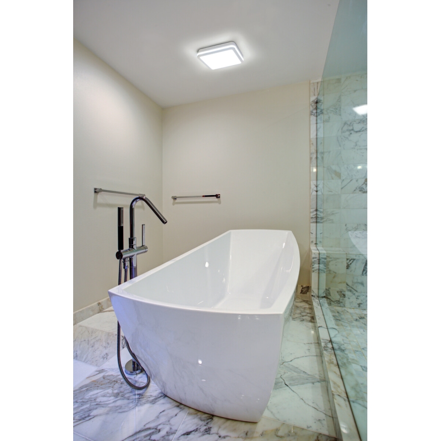 LED Spoljašnja plafonjera BENO LED/12/18W/230V 3000/3500/4000K IP65 bela uglast