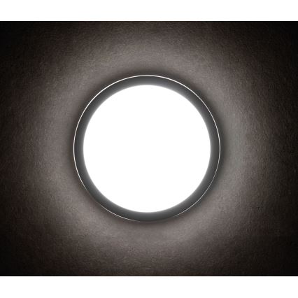 LED Spoljašnja plafonjera sa senzorom pokreta BENO LED/12/18W/230V 3000/3500/4000K IP65 antracit okrugli