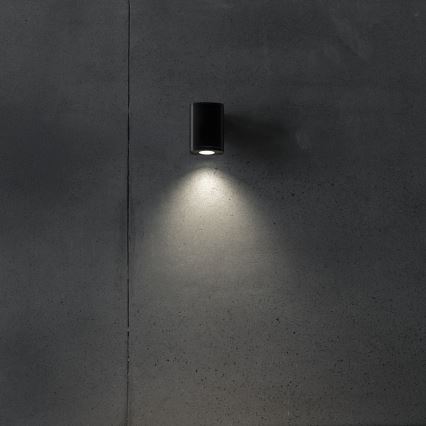 Spoljašnja zidna lampa ZEVI 1xGU10/10W/230V IP54 crno