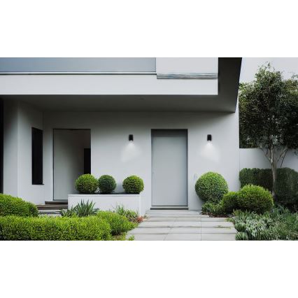 Spoljna zidna svetiljka ZEVI 1xGU10/10W/230V IP54 antracit