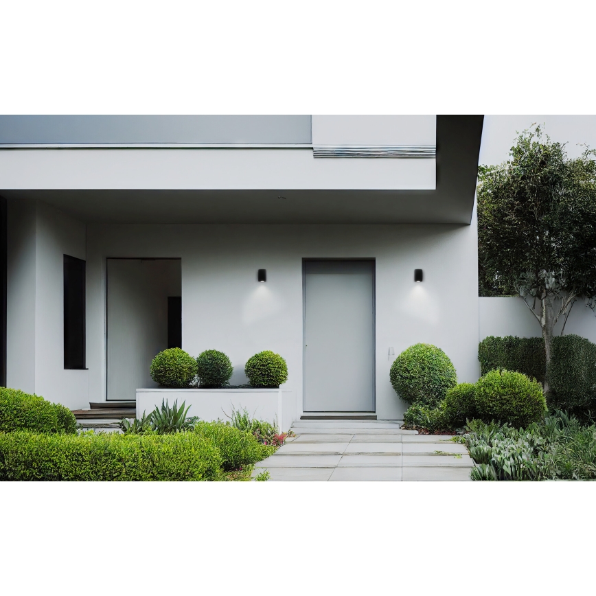 Spoljna zidna svetiljka ZEVI 1xGU10/10W/230V IP54 antracit