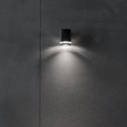 Spoljašnja zidna lampa ZEVI 1xGU10/10W/230V IP54 crno