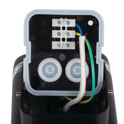 Spoljašnja zidna lampa ZEVI 1xGU10/10W/230V IP54 crno