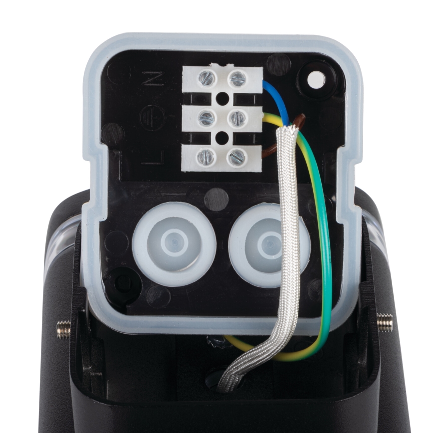 Spoljašnja zidna lampa ZEVI 2xGU10/10W/230V IP54 crno
