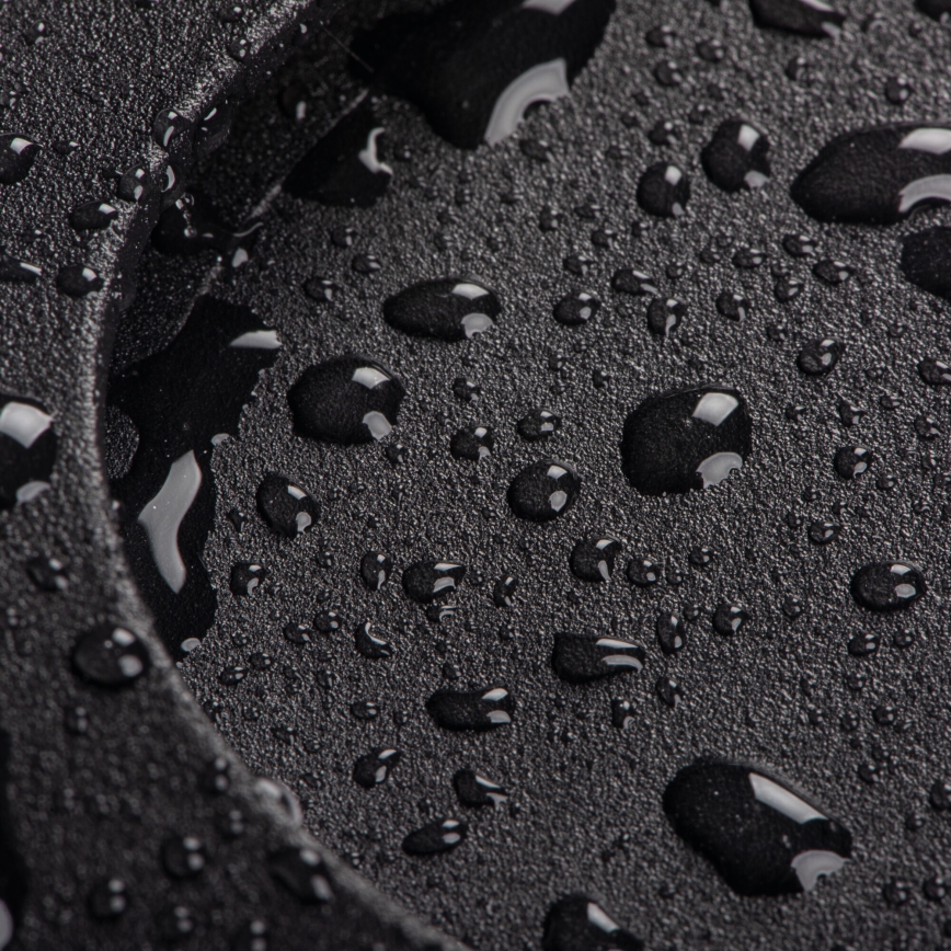 LED svetiljka za stepenište EXIN LED/2,5W/230V 3000K IP65 crna okrugla