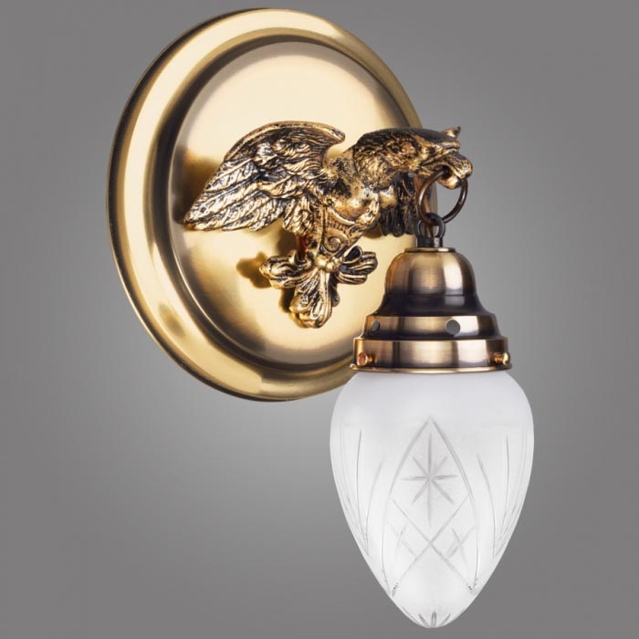 Kemar OK60/D/P - Zidna lampa OURO EAGLE 1xE27/60W/230V
