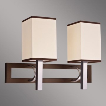Kemar RF/K/2/B - Zidna lampa RIFFTA 2xE14/60W/230V