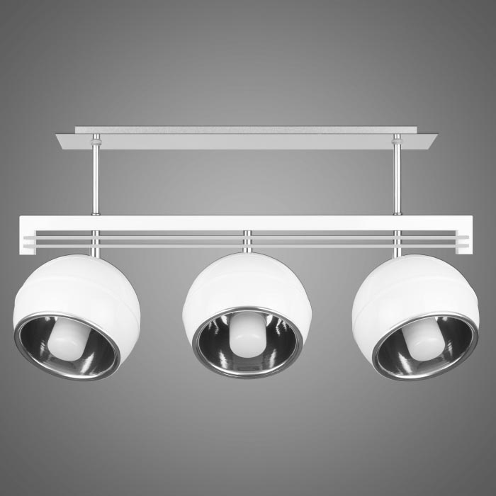 Kemar SG/KU/3/WH - Viseća lampa QUARA 3xE27/60W/230V 