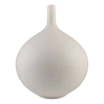 Keramička vaza 24 cm, bela