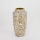 Keramička vaza 25x13 cm bela/zlatna/crno