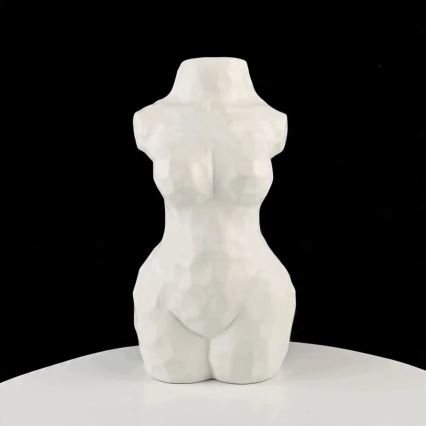 Keramička vaza 30 cm, bela
