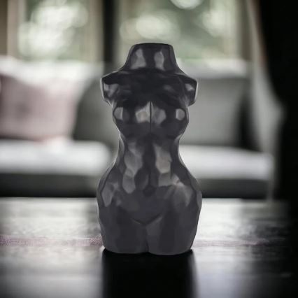 Keramička vaza 30 cm crna