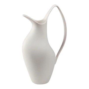 Keramička vaza 33x17x19 cm, bela