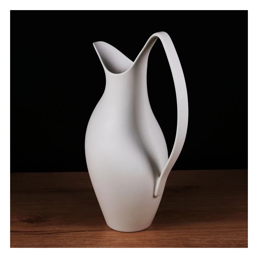 Keramička vaza 33x17x19 cm, bela
