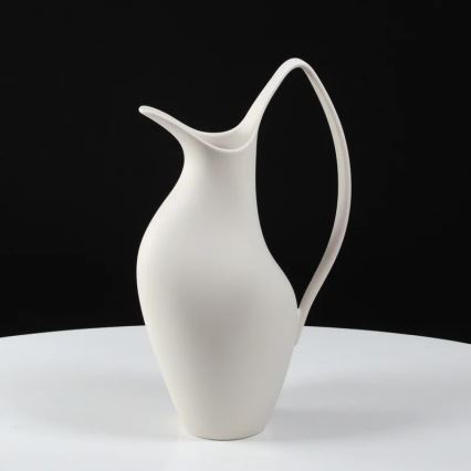 Keramička vaza 33x17x19 cm, bela