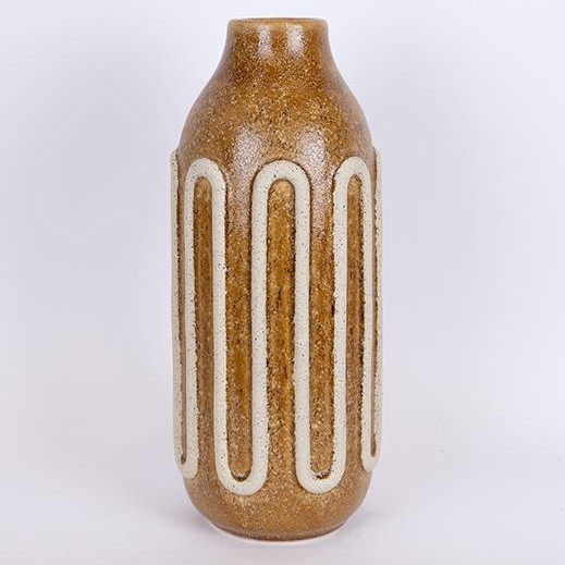 Keramička vaza 39x16,3 cm braon