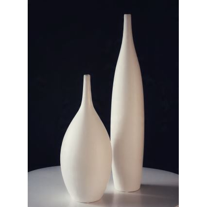 Keramička vaza 47 cm, bela